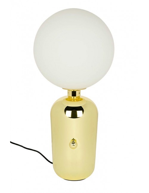 Lampa biurkowa BOY Fi 25 złota - LED, metal, szkło