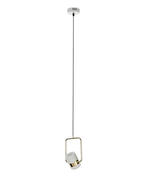 Lampa wisząca BLINK 1 biała - LED, metal