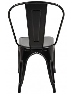 Krzesło TOWER (Paris) czarne - metal