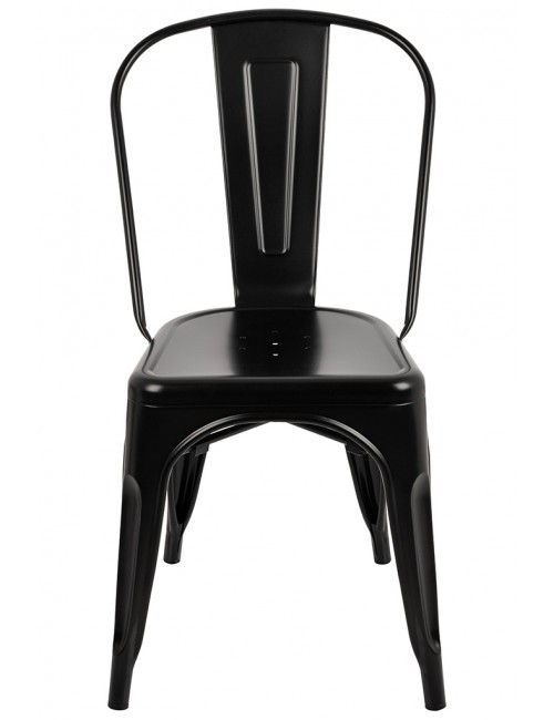 Krzesło TOWER (Paris) czarne - metal