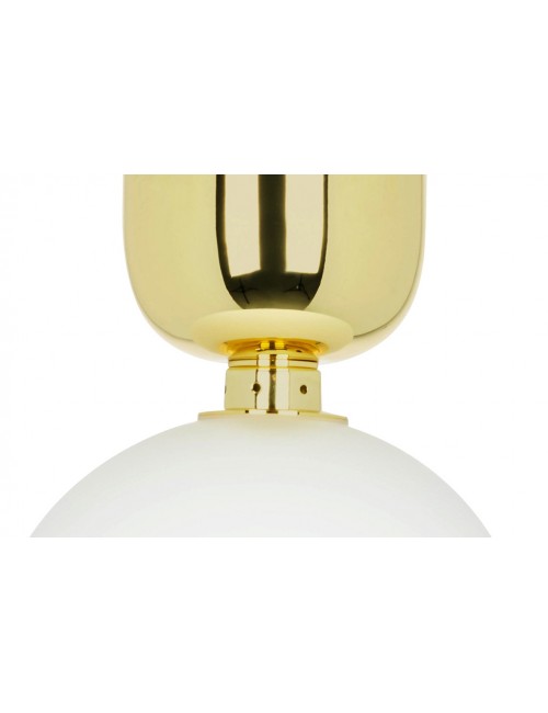 Lampa wisząca BOY M Fi 25 złota - szkło, metal
