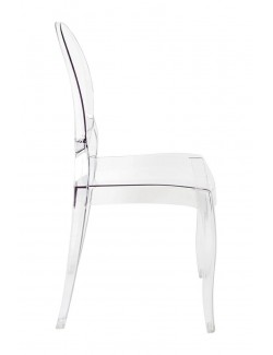 Krzesło ELIZABETH transparentne - poliwęglan