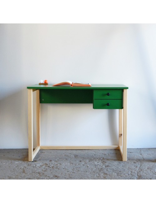 B-DES7-COLOR - kolorowe biurka z dwiema bocznymi szufladami