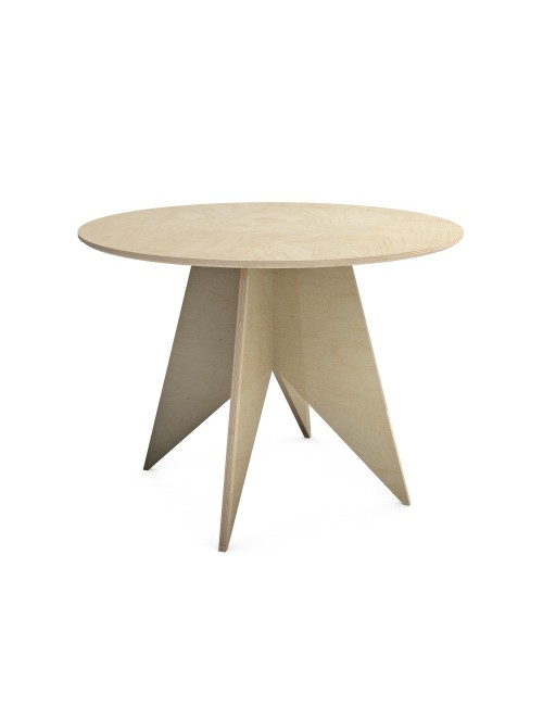 ST-PIN2-PRO Okrągły stół ze sklejki fi100cm