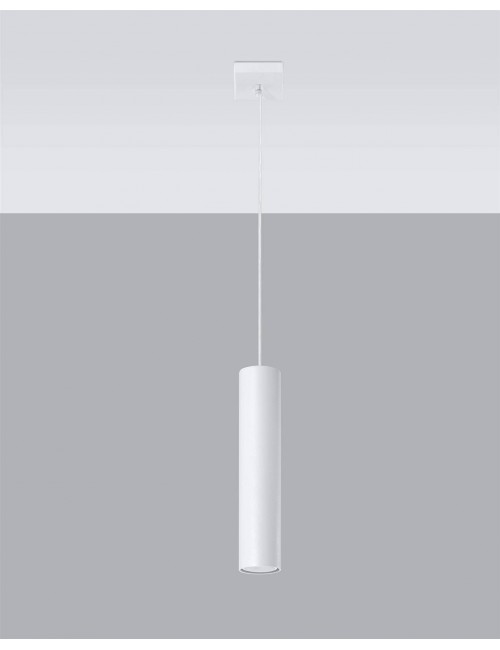 Lampa wisząca LAGOS 1 biały