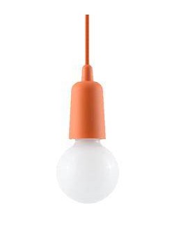 Lampa wisząca DIEGO 1 pomarańczowy