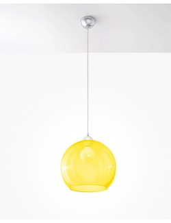 Lampa wisząca BALL żółta