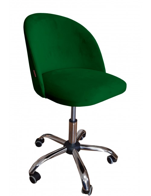 Fotel obrotowy biurowy Colin MG25 zieleń butelkowa					