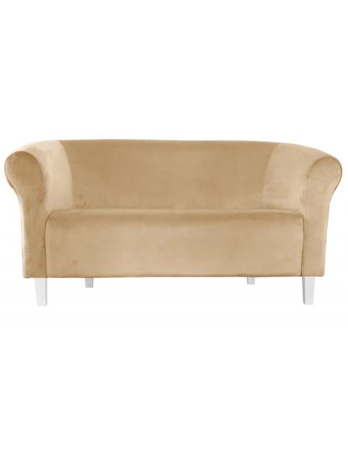 Sofa Milo MG06 jasny brąz nogi 15 białe					